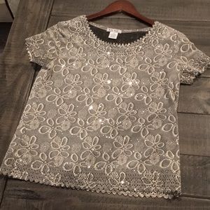Belle Amie PS Silver Blouse